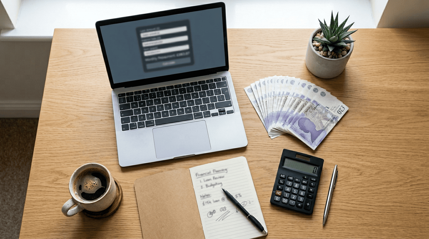 UK loan rates and APR illustration